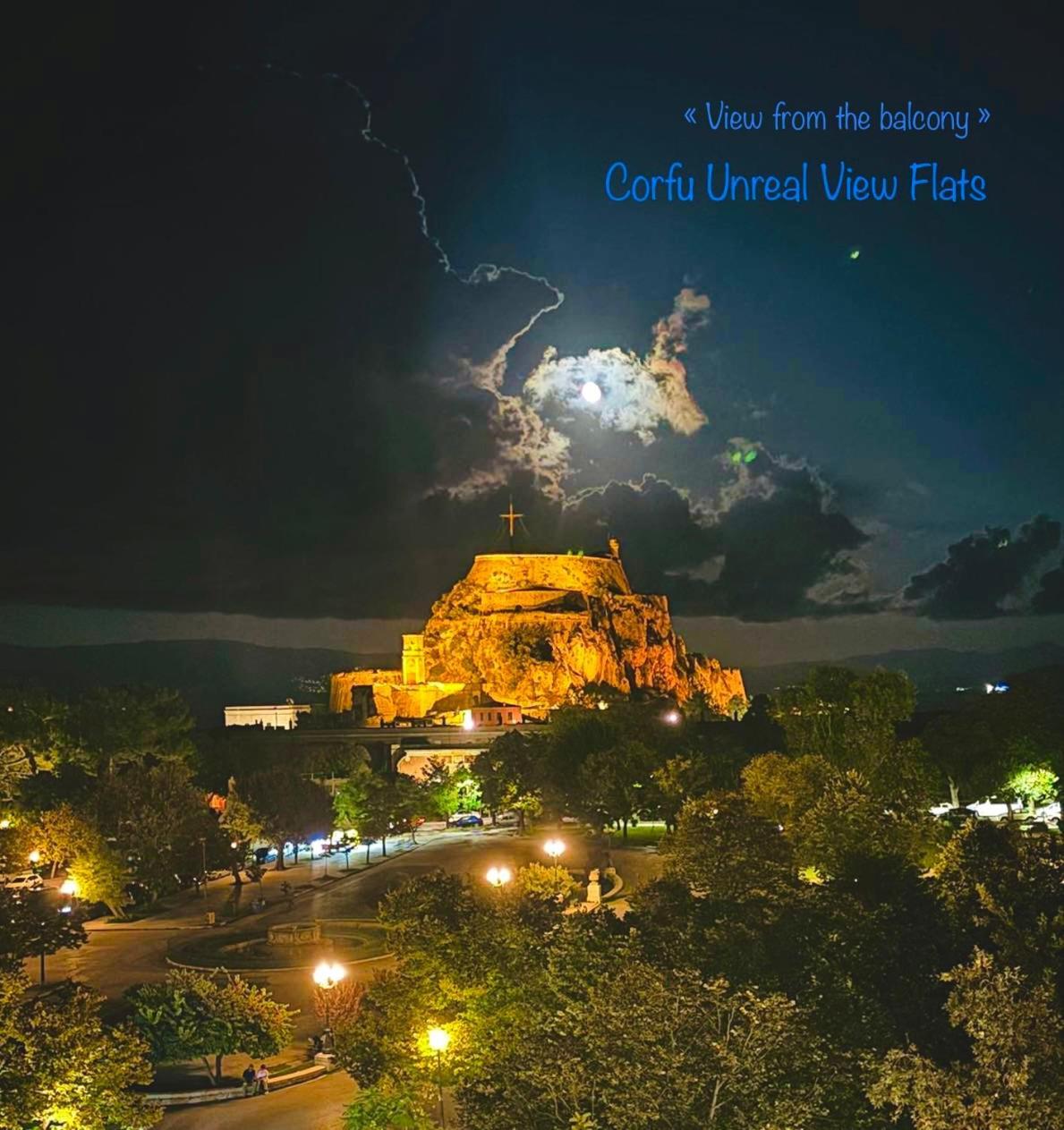 شقة Corfu Unreal View Flats المظهر الخارجي الصورة